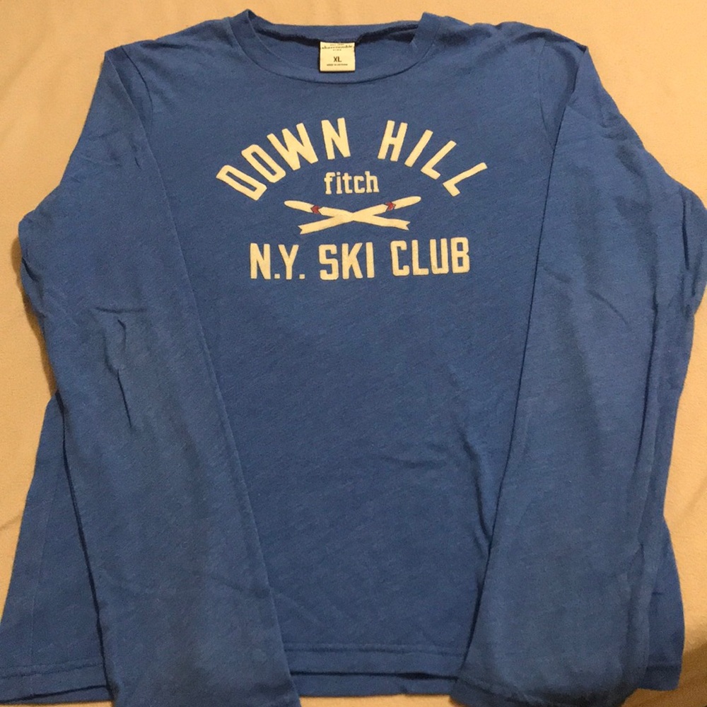 Abercrombie kids boys long sleeve shirt XL